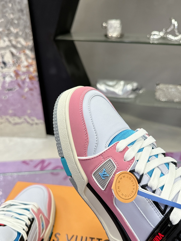 ルイヴィトン靴角部分ディテール